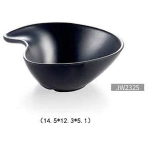 Melamine concave bowl
