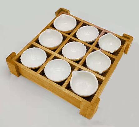 Sushi plate(Nine block box)